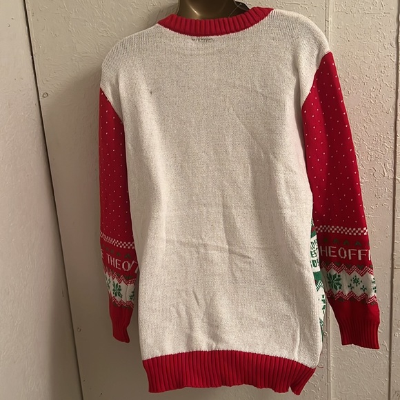 The Office DUNNER MIFFLIN Ugly Christmas Sweater Womens Size Medium NWT - Picture 4 of 5